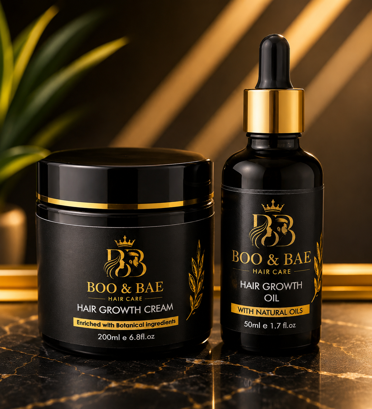 Hair Growth Oil & Cream Combo