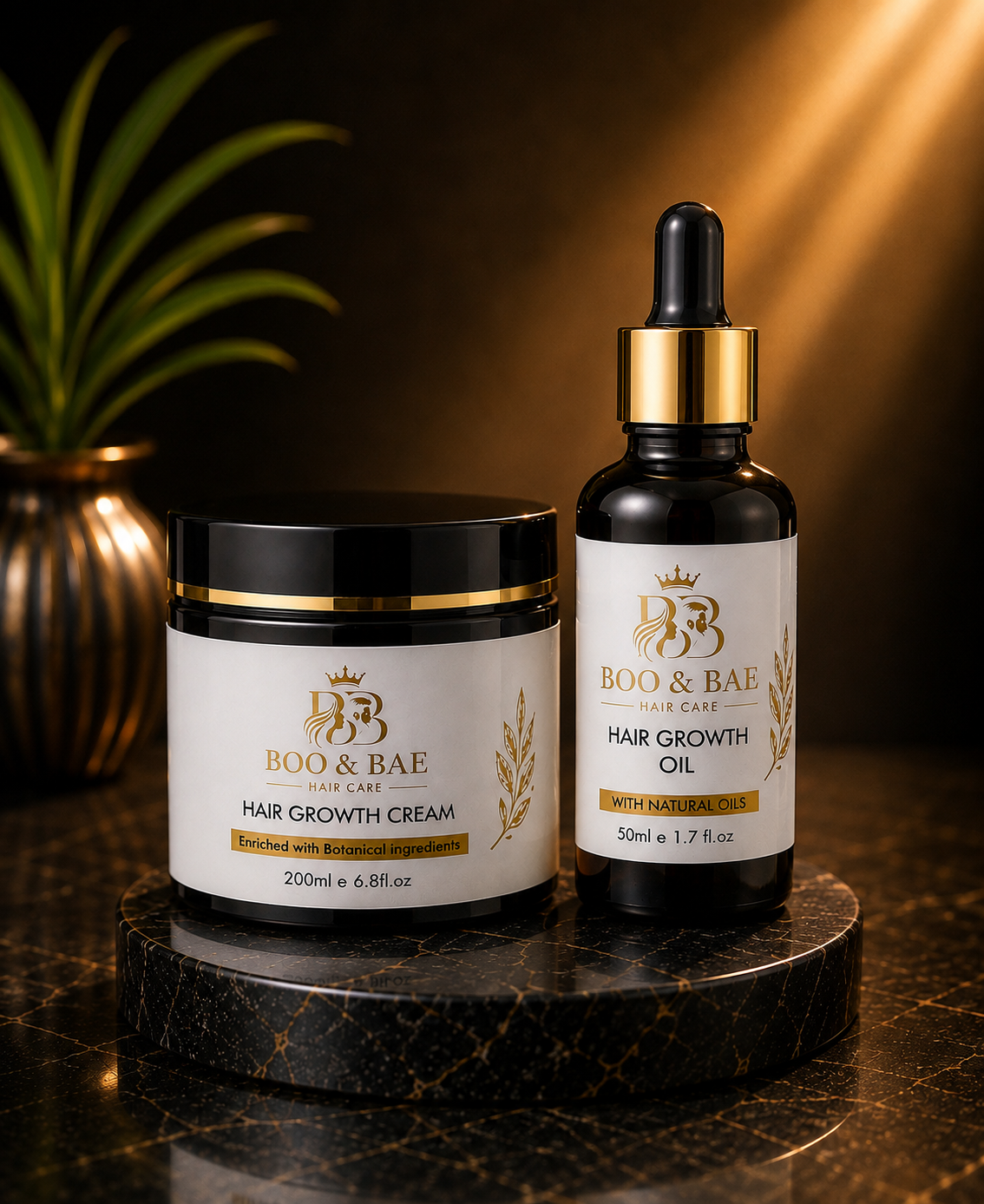 Hair Growth Oil & Cream Combo for Women